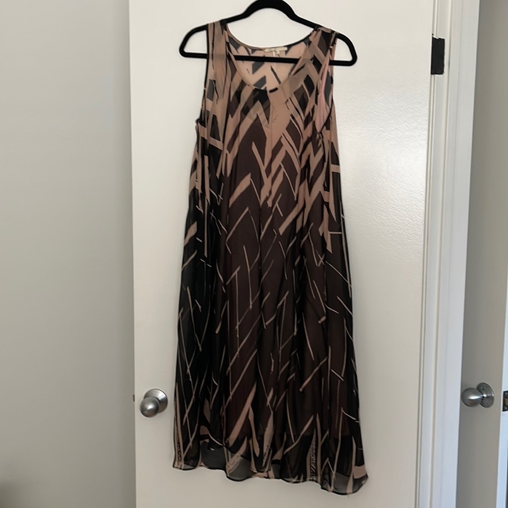 100% silk dress from Anthropologie. Sz small